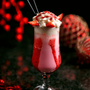 Strawberry Cream Frappe