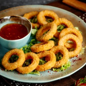 Crispy Onion Rings – Exult Coffee House