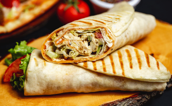 Grilled Paneer Wrap